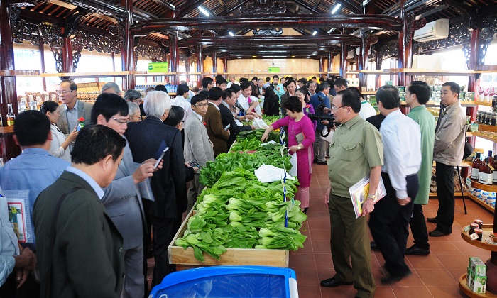 Siêu thị Nông sản hữu cơ Quế Lâm đi vào hoạt động